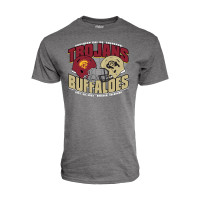 USC Trojans vs Colorado Buffaloes Dueling Helmet T-Shirt